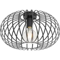 QAZQA Design loftslampe sort 39 cm - Johanna