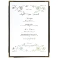 Securit A4 Crystal Double Menu Holder Set - (3 stk.)