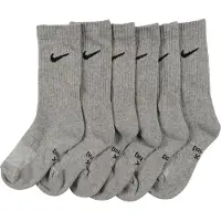 Nike Strømper - Performance Basic - 6-Pak - Dark Grey Heather - - 27/35 - Strømper