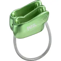 Petzl - Sikkerheds og nedfiringsudstyr - Verso 2 Green til Unisex - Grøn