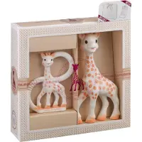 Vulli Sophie la girafe kramtukai dovanų pakuotėje 2 vnt. 0m+ Sophiesticated 000001