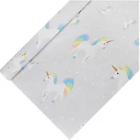 Papstar 86738, Rektangulær, Grå, Papir, Dug, 120 x 500 cm, 1 stk