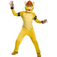 Disguise Bowser Deluxe Costume Large (10-12)