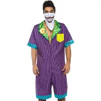 Leg avenue Ben Avenue 2 PC Super Villain inkluderer C multicolor farve