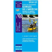 IGN - Gorges de l'Ardeche 2939OT til Unisex