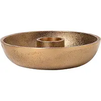 Ferm Living Bowl lysestage Ø10 cm Messing