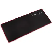 Surefire Gaming Silent Flight 680 - Gaming Musemåtte - 68 x 28 cm. - Sort/Rød