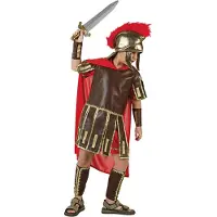 Atosa Romersk Barnesoldat Kostume