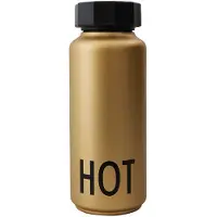 Design Letters Termoflaske - 500 ml - Gold - - OneSize - Termoflaske