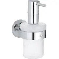 GROHE 40448001 Essentials Soap Dispenser med Holder Starlight Chrome