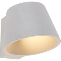 QAZQA Industriel væglampe beton - Cup