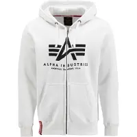 Alpha industries Sweatjakke sort / hvid