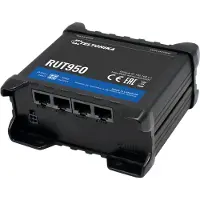 Teltonika RUT950 - Trådløs router - WWAN 4-port switch 2,4 GHz - DIN monterbar på skinne
