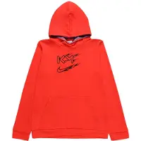 Nike Sportsweatshirt 'Kylian Mbappé' orangerød / sort