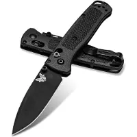 Benchmade Bugout S30V Black Cerakote foldekniv, Black CF-Elite