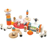 Tender Leaf Toys Trælegetøj - Rumbase - Ekspedition Til Mars - - OneSize - Legetøj