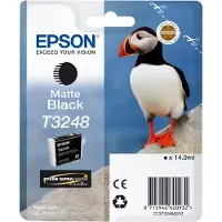 Epson T3248 - 14 ml - mat sort - original - blækpatron - for SureColor P400, SC-P400