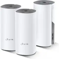 TP-LINK Deco E4 - Wi-Fi-system - (3 routere) - mesh - Wi-Fi 5 - Dual Band (pakke med 3)
