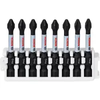 Bosch Impact Control-skruetrækker bitsæt, 8 dele, 8xPH2