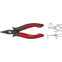 Wiha Z 36 0 03, Lineman''s tænger, Stål, Sort, Rød, 1,2 mm, 13,5 cm, 14 cm (5.5)