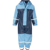 Playshoes Overall marin / lyseblå / sølv