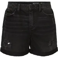 Noisy May Smiley Normal Waist Dest Vi061bl Korte Jeans