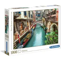 Clementoni Collection 39458 - Venedigskanalpuslespil for voksne og b?rn - 1000 stykker i alderen 10 ?r plus