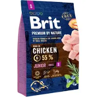 Brit Premium By Nature Junior S Small 3 kg