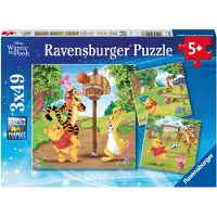 Ravensburger Winnie The Pooh, 49 stk, Tegnefilm, 5 År