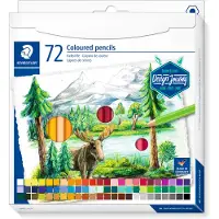 Staedtler Farveblyant 72 stk. ass. 100% PEFC