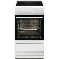 Gram EK 3500-01 keramisk komfur, hvid