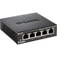 D-Link DGS-105 5-Port Gigabit Unmanaged Desktop Switch