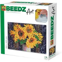SES Creative - Strygeperlesæt - 7.000 stk. - Solsikker - - OneSize - Perler