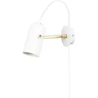 Globen Lighting Swan Mini væglampe Hvid