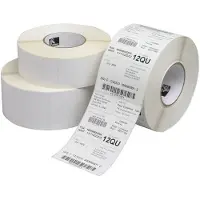 Zebra Z-Perform 1000D - Permanent klæbemiddel - ubelagt - perforeret - 102 x 203 mm 4200 etikette(r) (12 rulle(r) x 350) etiketter