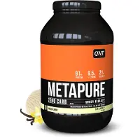QNT Metpaure Zero Carb fedtfri valleproteinisolatpulver (vanilje) 908g