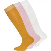 Ewers Sokker beige / gylden gul / lys pink