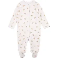 Ralph Lauren Heldragt - Hvid/Pink m. Bamser - - 50 - Heldragt