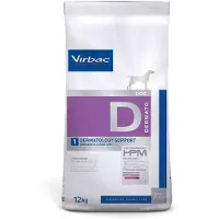 Virbac Hpm Dermatologi Support D1 Hundefoder 12kg