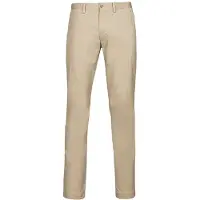 Ralph Lauren Polo Ralph Laurentil mænd. 710778778001 Beige Flat-bukser (33/34), Casual, Bomuld