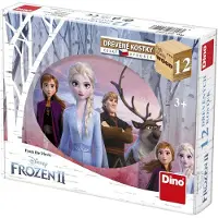 Dino Toys Træbilledklodser Istiden Frozen 12 el