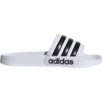 Adidas Pantoletter 'Adilette' sort / hvid