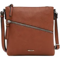 Tamaris Skuldertaske 'Alessia' cognac