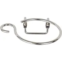SmartaSaker 18280100, Vægmonteret, Stål, Sølv, Væg, 120 mm, 110 mm
