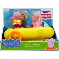 Tomy Peppa Pig Patin Aquatico Dæk Og Rutsjebaner
