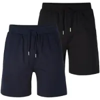 Le jogger Pyjamasbukser navy / sort