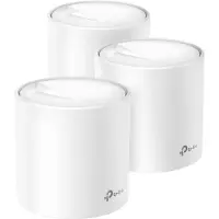 TP-LINK Deco X60 - Wi-Fi-system - (3 routere) 1GbE - Wi-Fi 6 - Dual Band