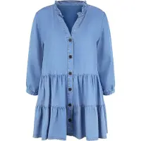 LASCANA Bluse blue denim