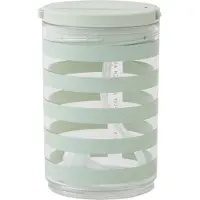 Design Letters Kop m. Sugerør - Kids - 330 ml - Green Strip - - OneSize - Kop