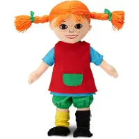Peppi Pitkätossu Dukke 30 cm
